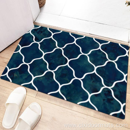 Custom Sublimation Absorbent Door Mat For Home